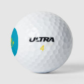 Balles De Golf Drapeau du Kazakhstan (Logo)