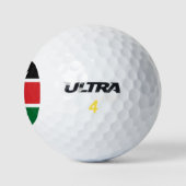 Balles De Golf Drapeau du Kenya (Logo)