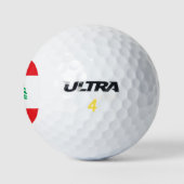 Balles De Golf Drapeau du Liban (Logo)
