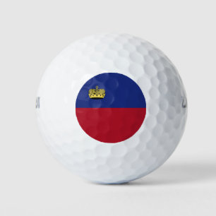 Balles De Golf Drapeau du Liechtenstein