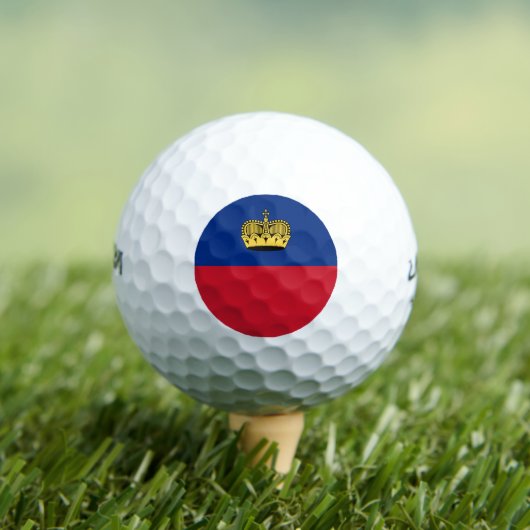 Balles De Golf Drapeau du Liechtenstein (T-shirt Insitu)