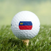 Balles De Golf Drapeau du Liechtenstein (T-shirt Insitu)