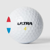 Balles De Golf Drapeau du Luxembourg (Logo)
