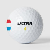 Balles De Golf Drapeau du Luxembourg (Logo)