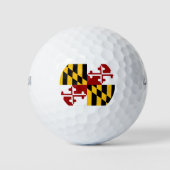 Balles De Golf Drapeau du Maryland (Devant)