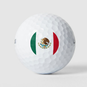 Balles De Golf Drapeau du Mexique