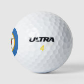Balles De Golf Drapeau du Minnesota (Logo)