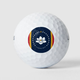 Balles De Golf Drapeau du Mississippi