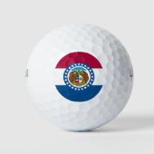 Balles De Golf Drapeau du Missouri (Devant)