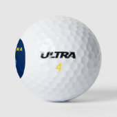 Balles De Golf Drapeau du Montana (Logo)
