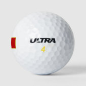 Balles De Golf Drapeau du Monténégro (Logo)