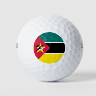 Balles De Golf Drapeau du Mozambique