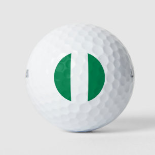 Balles De Golf Drapeau du Nigeria