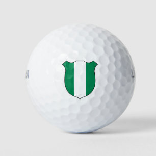Balles De Golf Drapeau du Nigeria Grand Patriotique