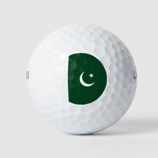 Balles De Golf Drapeau du Pakistan (Devant)