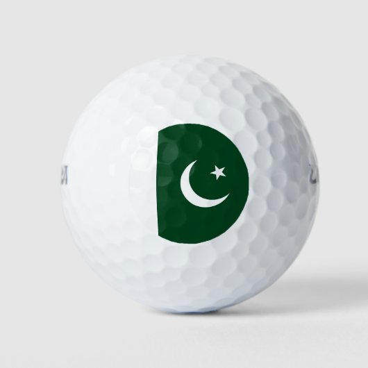 Balles De Golf Drapeau du Pakistan (Devant)