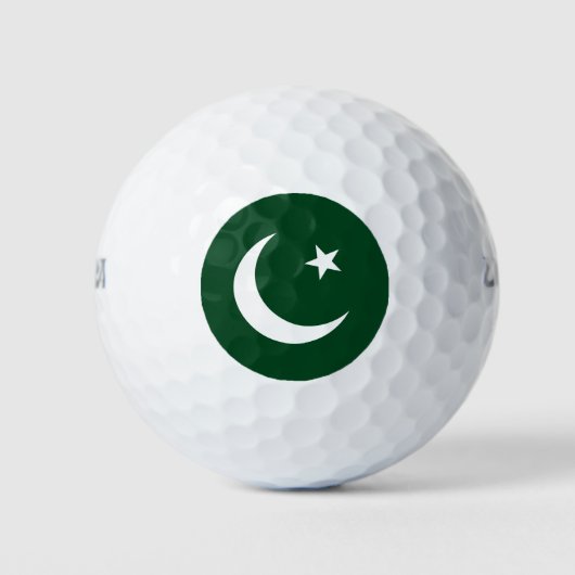 Balles De Golf Drapeau du Pakistan (Devant)