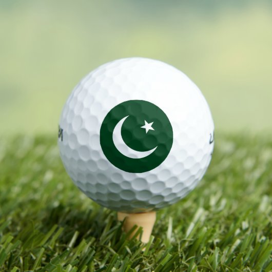 Balles De Golf Drapeau du Pakistan (T-shirt Insitu)