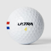 Balles De Golf Drapeau du Paraguay (Logo)
