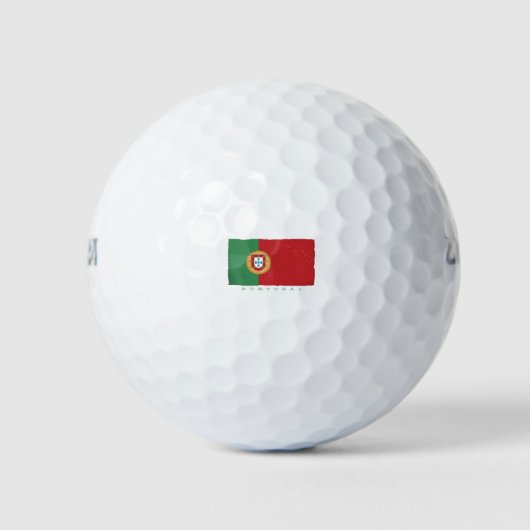 Balles De Golf Drapeau du Portugal (Devant)