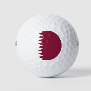 Balles De Golf Drapeau du Qatar