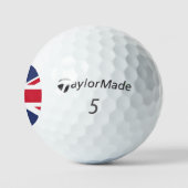 Balles De Golf Drapeau du Royaume-Uni (Logo)