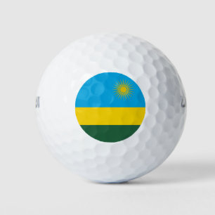 Balles De Golf Drapeau du Rwanda