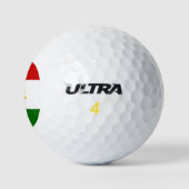 Balles De Golf Drapeau du Tadjikistan (Logo)