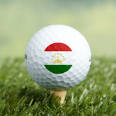 Balles De Golf Drapeau du Tadjikistan (T-shirt Insitu)
