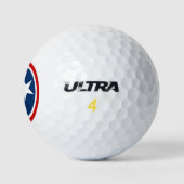 Balles De Golf Drapeau du Tennessee (Logo)