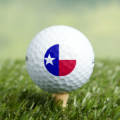 Balles De Golf Drapeau du Texas (T-shirt Insitu)