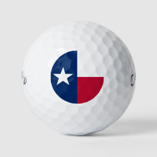 Balles De Golf Drapeau du Texas : Longhorns, l'État de l'étoile s