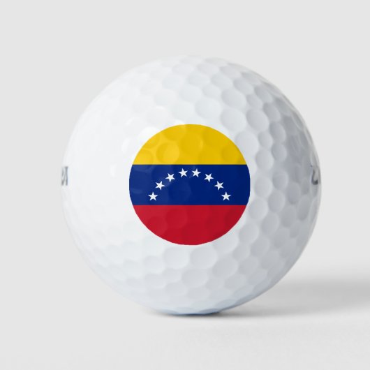 Balles De Golf Drapeau du Venezuela (Devant)