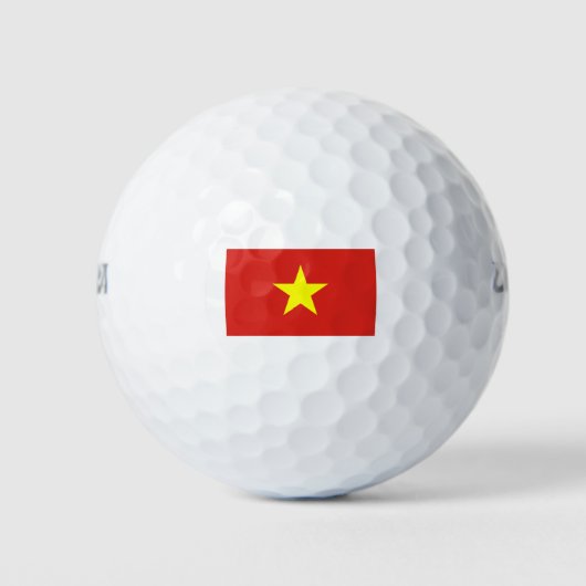 Balles De Golf Drapeau du Viet Nam (Devant)