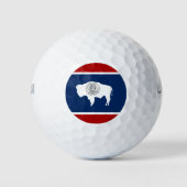 Balles De Golf Drapeau du Wyoming (Devant)
