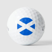 Balles De Golf Drapeau écossais css gbcnt (Recto)