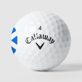 Balles De Golf Drapeau écossais css gbcnt (Logo)