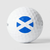 Balles De Golf Drapeau écossais ssf gbcnt (Recto)