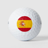 Balles De Golf Drapeau espagnol (Devant)