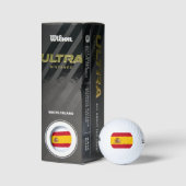 Balles De Golf Drapeau espagnol (Espagne) (Emballage)