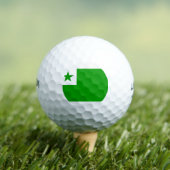 Balles De Golf Drapeau Esperanto (T-shirt Insitu)