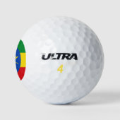 Balles De Golf Drapeau Éthiopie (Logo)