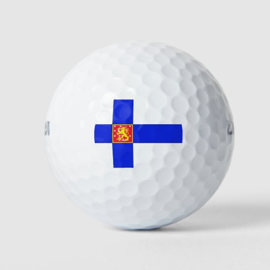 Balles De Golf Drapeau finlandais (Devant)