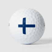 Balles De Golf Drapeau Finlande (Devant)