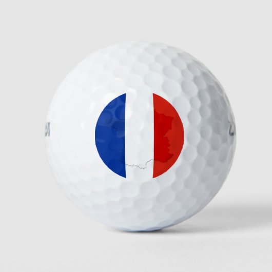 Balles De Golf drapeau français (Devant)