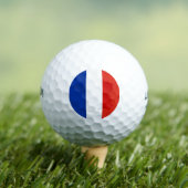 Balles De Golf drapeau français (T-shirt Insitu)