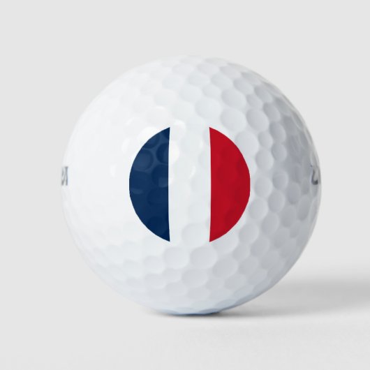 Balles De Golf Drapeau français (Devant)
