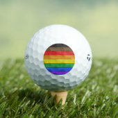 Balles De Golf Drapeau gay pride inclusif SlipperyJoe ru texturé (T-shirt Insitu)