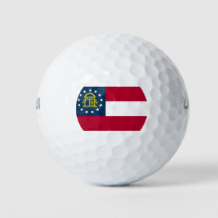 BALLES DE GOLF DRAPEAU GÉORGIEN