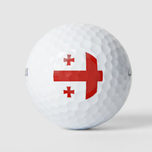 Balles De Golf Drapeau géorgien